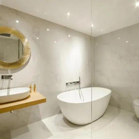 Modern With Great White Interior Villa Serra deʼ Conti